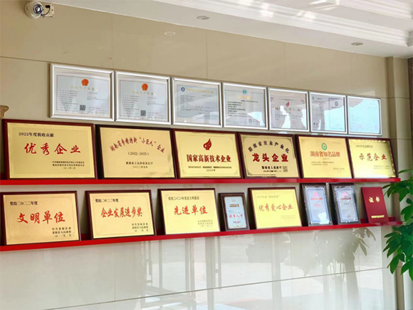 泰陽藥業(yè)-公司榮譽